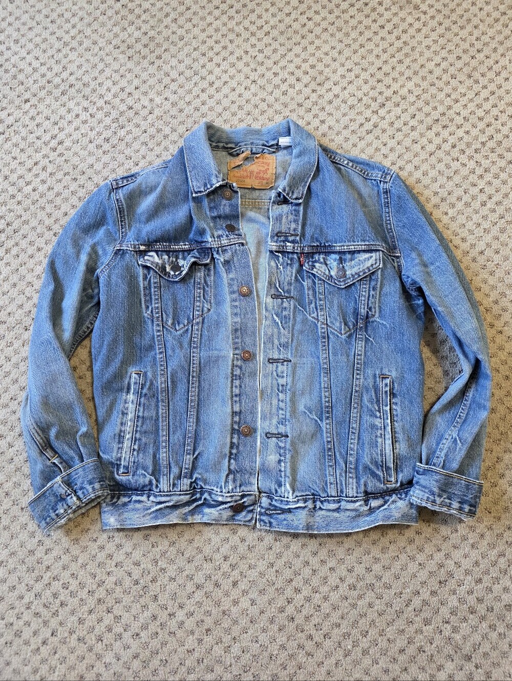Vintage Levi Strauss & Co 72334 Denim Jean Jacket